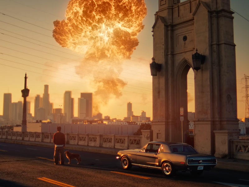 jin running wild music video mustang